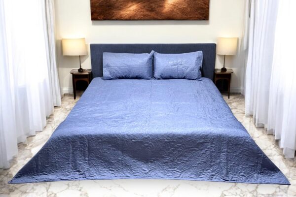 Powder Blue Bed Sheet